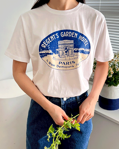 Gartden 로고 반팔 티셔츠(55~77)